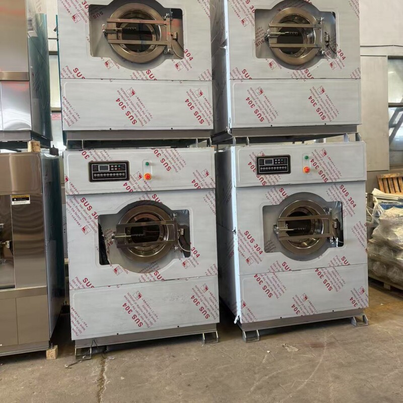 上海万興直販大型工業用洗濯機 100kg 洗濯機器技術研修洗濯機|undefined