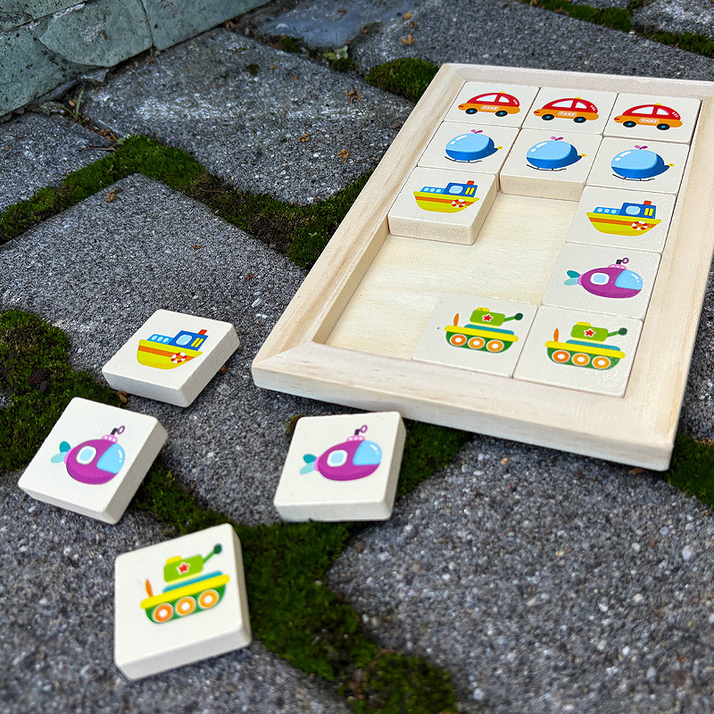 Juguetes infantiles digitales transfronterizos Huarongdao Educación temprana Juguetes de pensamiento de rompecabezas inteligentes Deslizamiento interactivo padre-hijo image 5