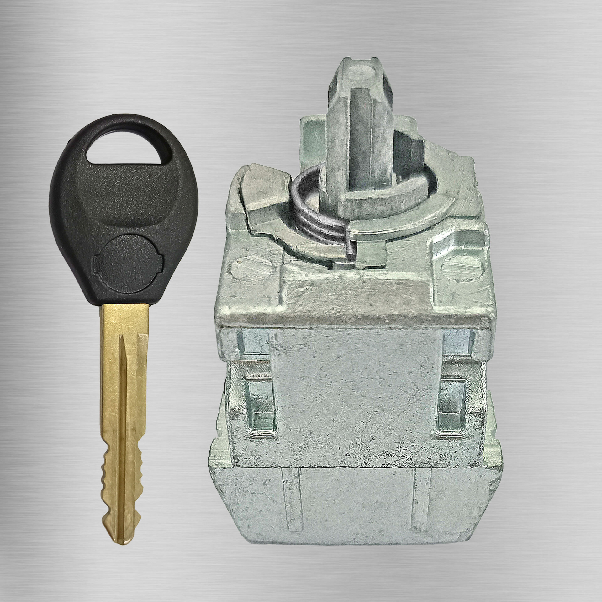 Aplicable a Nissan Old Xiao客, cilindro de la puerta izquierda, 1 llave, cilindro de la puerta de conducción, modificación de automóviles, conjunto de cilindro de reemplazo