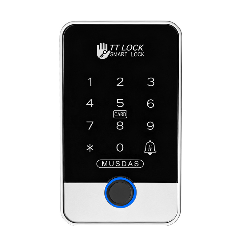 APP de bloqueo de teléfono móvil contraseña deslizando tarjeta de bloqueo inteligente Bluetooth huella digital control de acceso a prueba de agua remota máquina todo en uno image 7