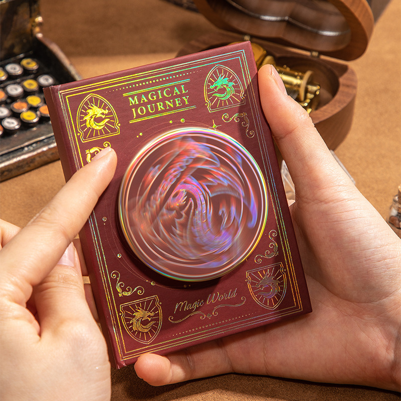 Yujian Eslite Magic Academy シリーズ-A7 小型ブック レトロ マジック ミニ ポータブル ポケットブック 4 スタイル|undefined