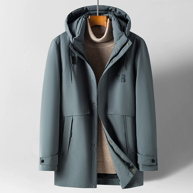 Winter velvet liner, down jacket, duck down, loose fit