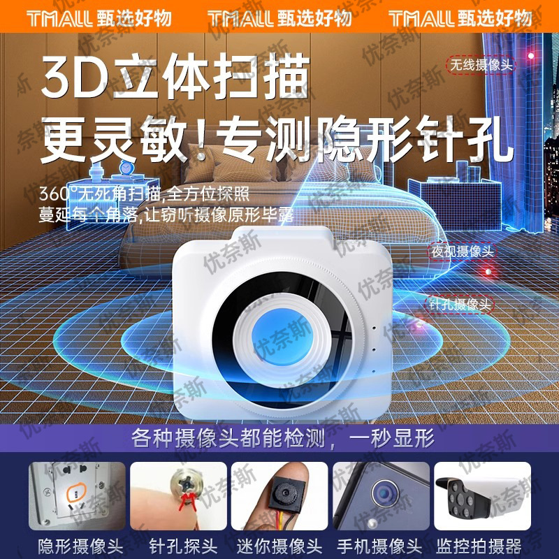 ユナスの卸売りカメラ知能探知機ホテルの防犯カメラ赤外線監視機器|undefined