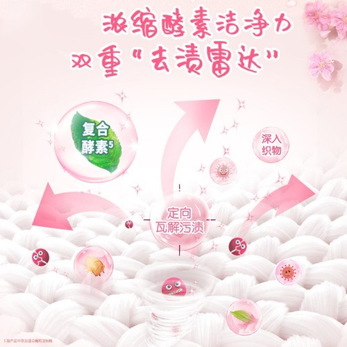 Mystic Sakura Gentle Care Laundry Detergent Pods with Softening and Scent Concentrate - 50 Pcs