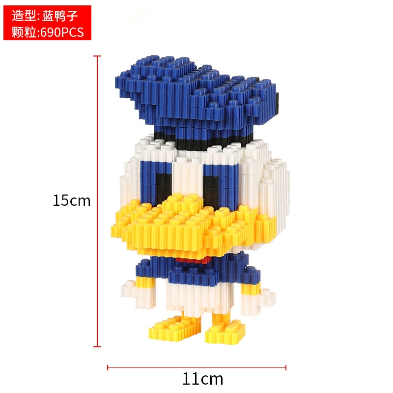 Конструктор Lego Ultraman Tiga Micro Block, различные цвета, 10×10×10 см