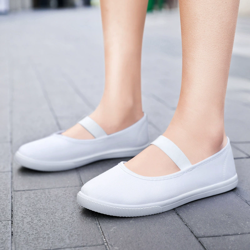 Школьная обувь небольшого размера, обувь для аэробики для мужчин и женщин, дышащая белая тренировочная обувь на мягкой подошве для соревнований, танцевальная обувь