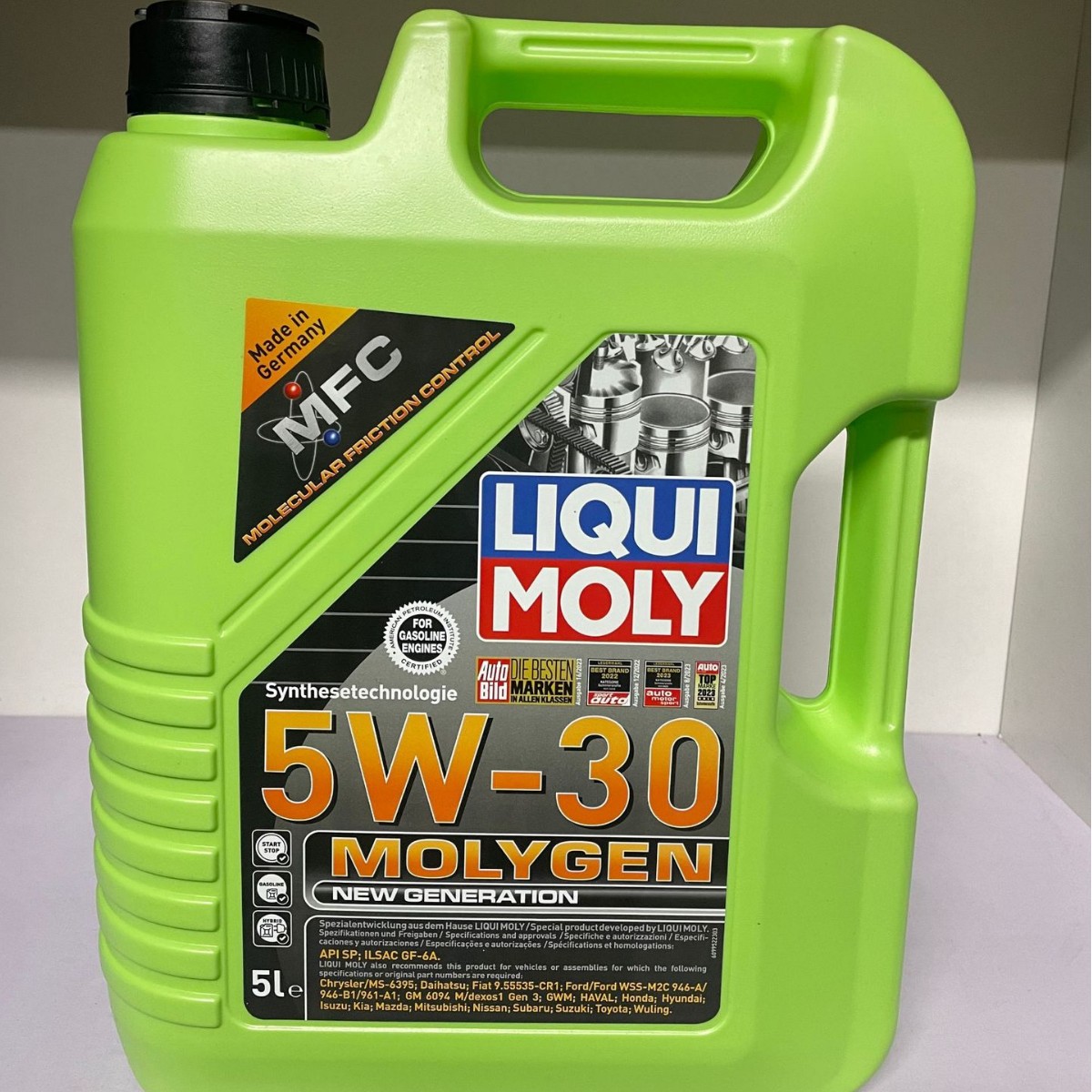 德国进口力魔新魔法基因全合成机油5W-30 SP GF-6A 汽车润滑油5L