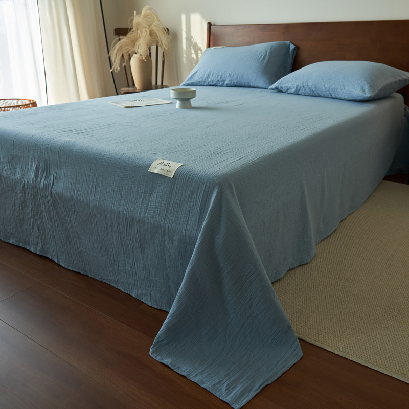 Sábanas de doble hilo - azul