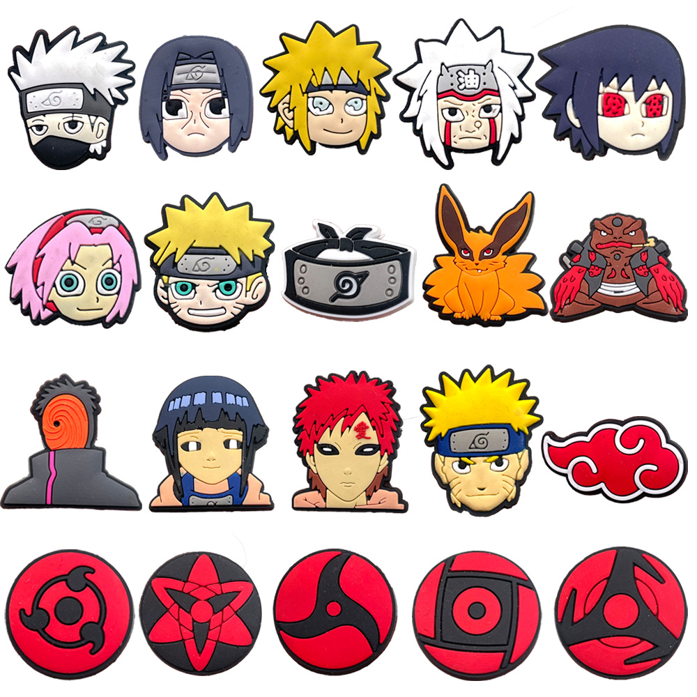 183 juegos de zapatos agujeros accesorios de hebilla de zapatos de flores DIY personalidad pegamento blando Zhibixing accesorios de hebilla desmontables joyas