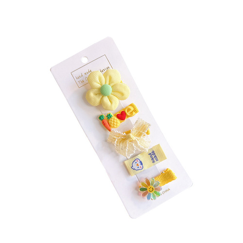 Cute hair clips with small hair volume, baby girl hair clips that don’t hurt hair, children’s hair clips, fetal hair clips, hair clips, headgear