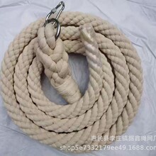 攀爬粗棉绳战斗绳臂力绳带钩攀爬绳臂力爆发力儿童训练健身吊绳