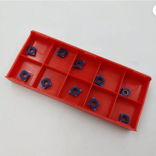 Cnc Lathe Inserts 10Pcs Set Blue Ccmt060204-Hm Cnc Blades
