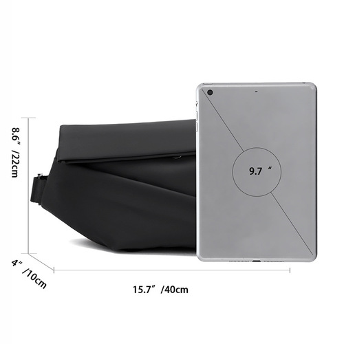 Work style crossbody bag for men, Japanese style functional cycling messenger bag, multifunctional sports shoulder bag, lightweight backpack for men