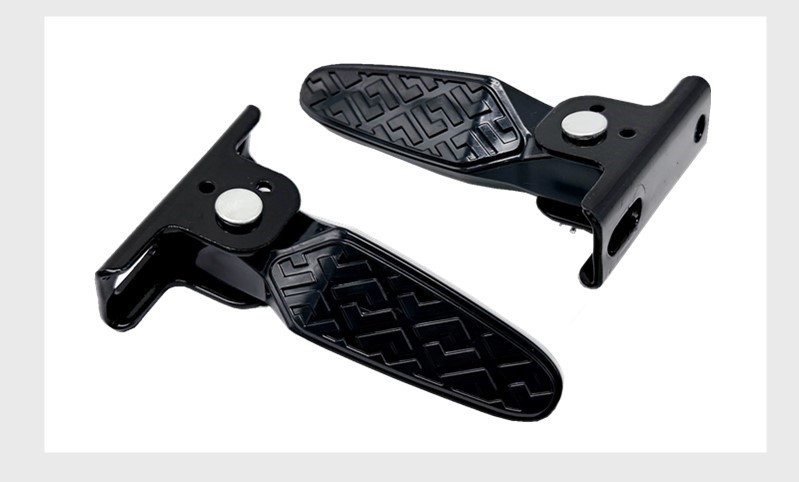 Electric Vehicle Universal Pedal for Aima Xiaodao Taoling No. 9 Electric Motorcycle Modified Pedal Aluminum Alloy Rear Footrest Pedal