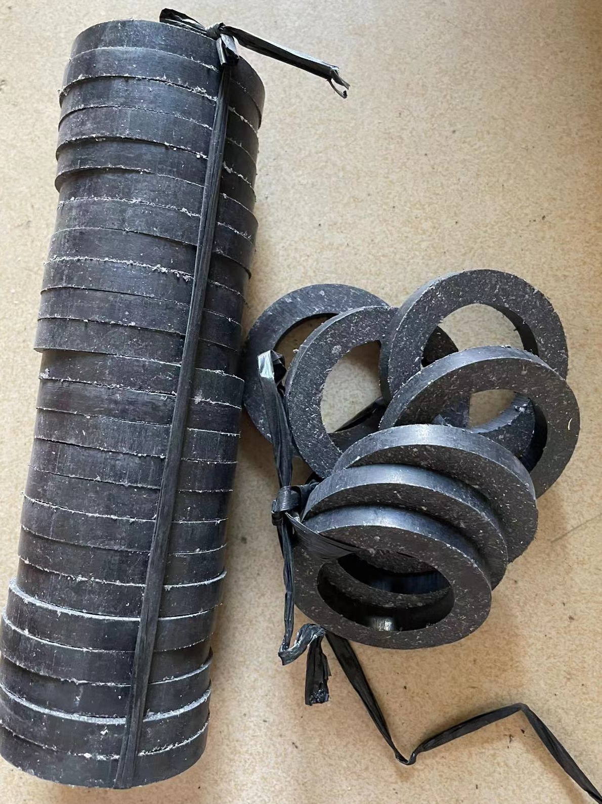 胶带机零配件放料磨擦片刹车片复卷机来令片复合树脂无石棉加铜丝