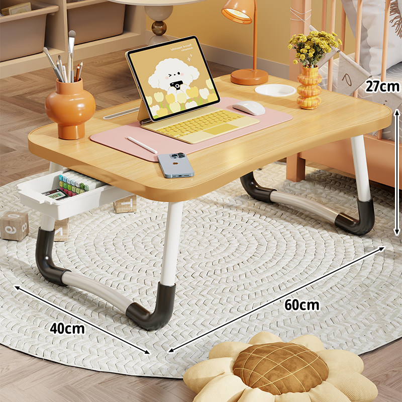 Mesa Plegable para Cama, Multifuncional, para Dormitorio y Estudiantes