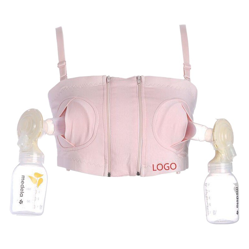 Venta al por mayor de la bomba de mama mano-Sujetador libre bomba de mama maternidad bomba de mama sujetador ropa interior de enfermería sin anillo de acero