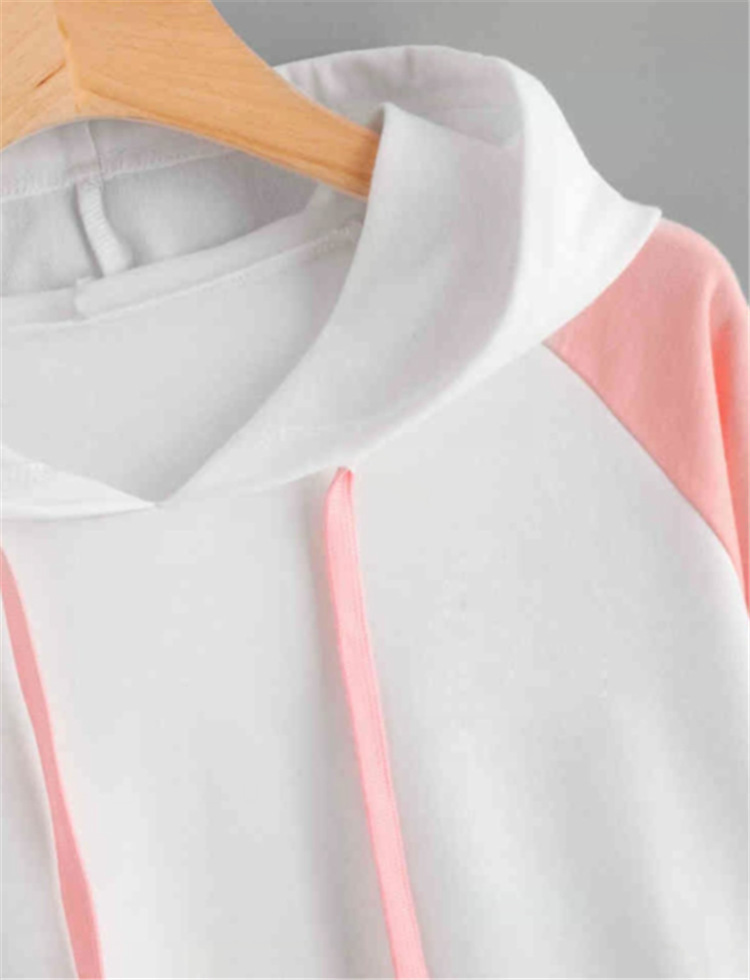 Women's Hoodie Long Sleeve Hoodies & Sweatshirts Casual Color Block display picture 3