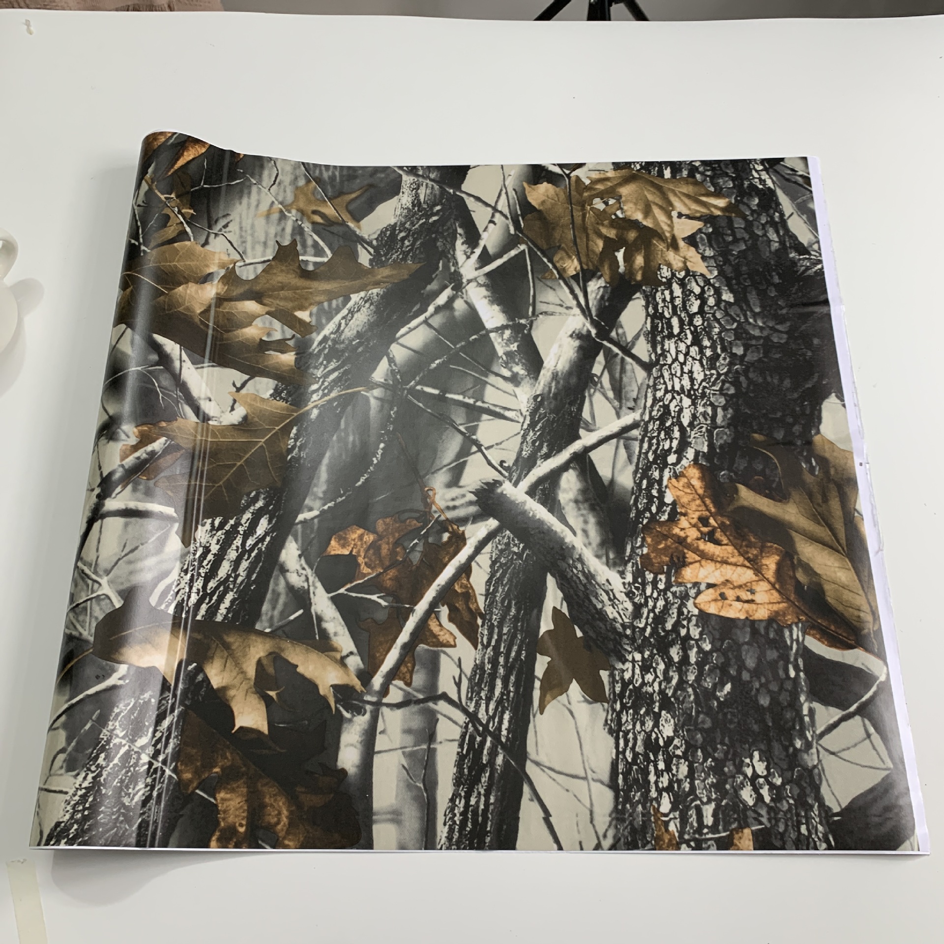 Cross-Border special for forest grass camouflage body color change film motorcycle mountain bike color change flower sticker