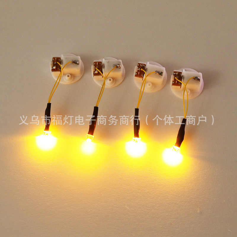 直径 2.35 センチメートルカラフルなナイトライトムーブメント電子キャンドル変色ライト発光人形アクセサリー工場マルチカラー|undefined
