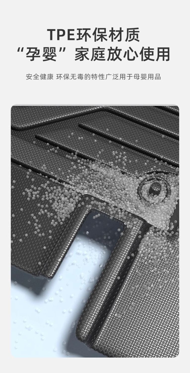 Suitable for Car Floor Mats, Tpe Car Floor Mat Package, Upper Threshold Layer, Multi-Model Environmentally Friendly Car Supplies Wholesale