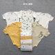 Foreign trade baby jumpsuit men's and women's baby short-sleeved bag fart suit newborn ha-clothes thin climbing suit summer 5-piece