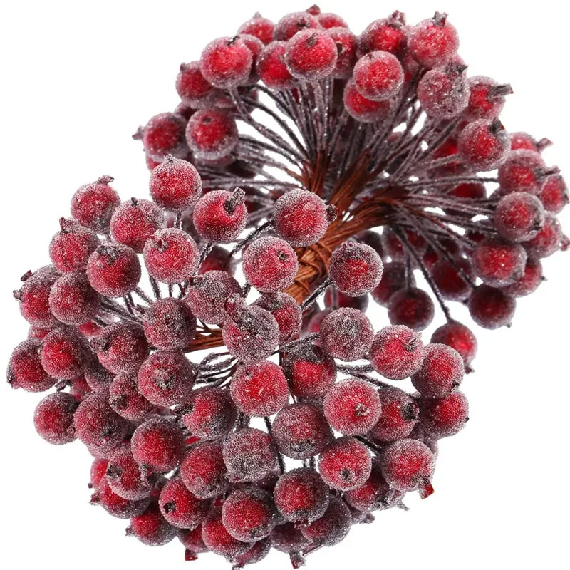 Christmas accessories simulated foam frost berry pomegranate fruit…