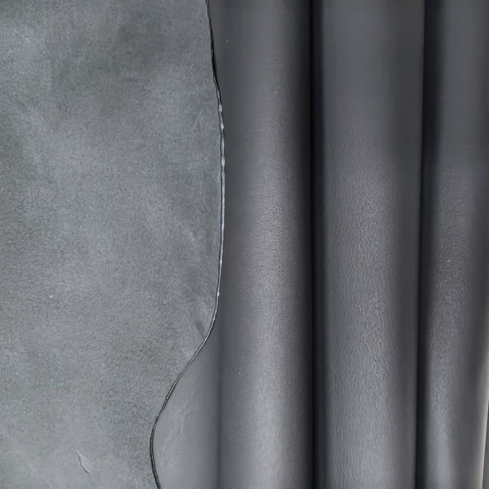 Прямые поставки с фабрики: кожа Мяньян, черная шелковистая кожа для одежды, кожа для обуви, чистая мягкая кожа для обуви, комфортная и мягкая.