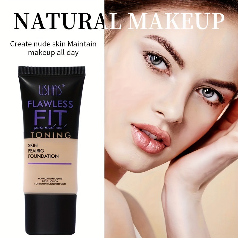 USHAS comercio exterior europeo y americano transfronterizo 4 colores corrector impermeable base líquida reparadora para cubrir las ojeras y aclarar el tono de la piel