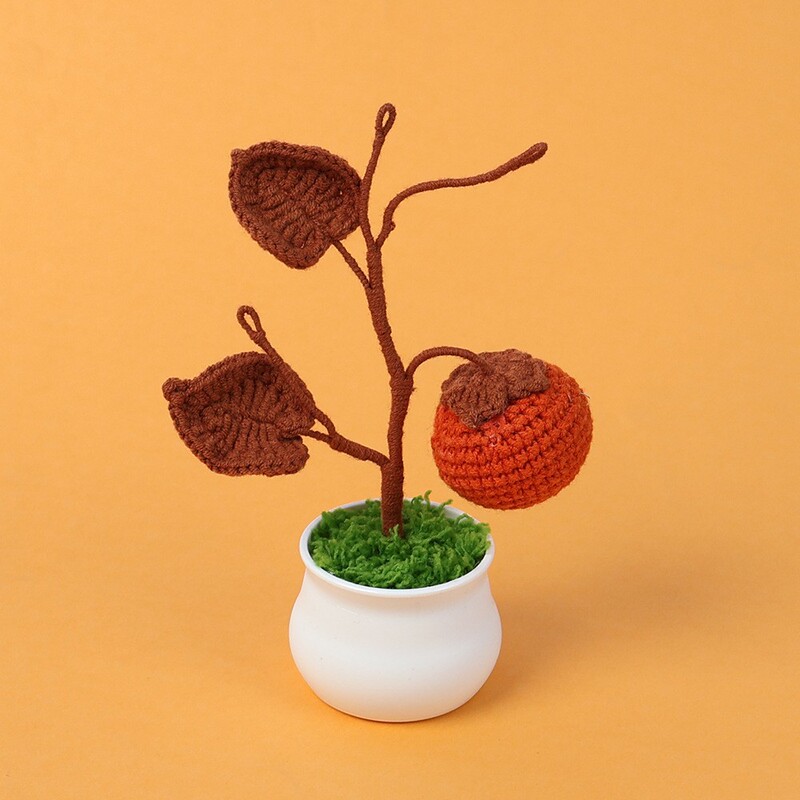 完成したウールひまわり鉢植えスズラン造花チューリップデスクトップ装飾品バレンタインデー教師クラスメートギフト|undefined