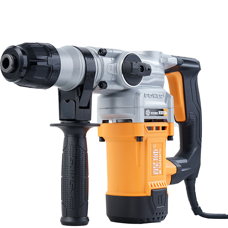 Venta al por mayor xingshi taladro de impacto de martillo eléctrico de alta potencia selección eléctrica de doble uso taladro de tres propósitos agujero de pared hormigón hogar grado industrial