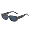 Sunglasses, square trend fashionable glasses, 2020, European style