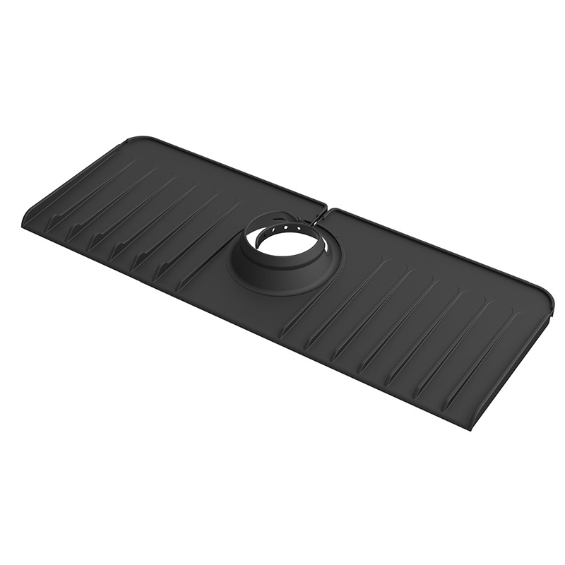 Cocina baño grifo de drenaje almohadilla de drenaje de silicona transparente drenaje fregadero almohadilla de silicona Placa de retención de agua en stock