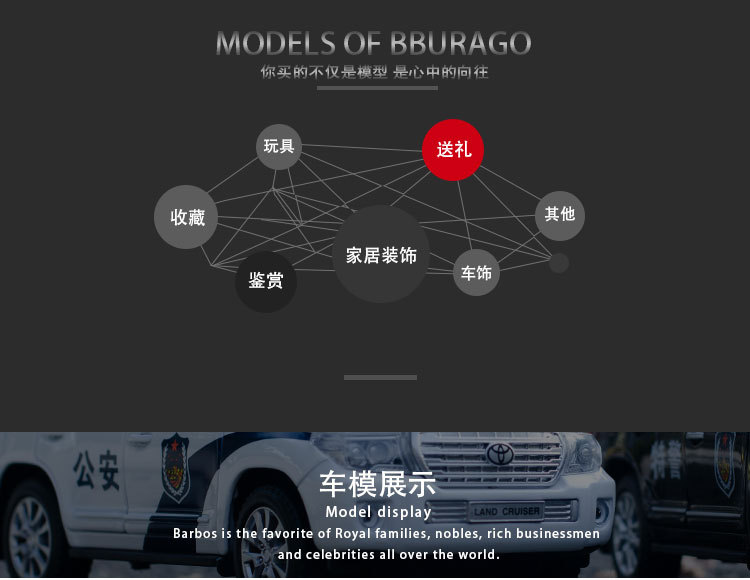 工程车小汽车合金白色磨砂外贸卡车摩托车组合装甲壳虫汽车详情图7