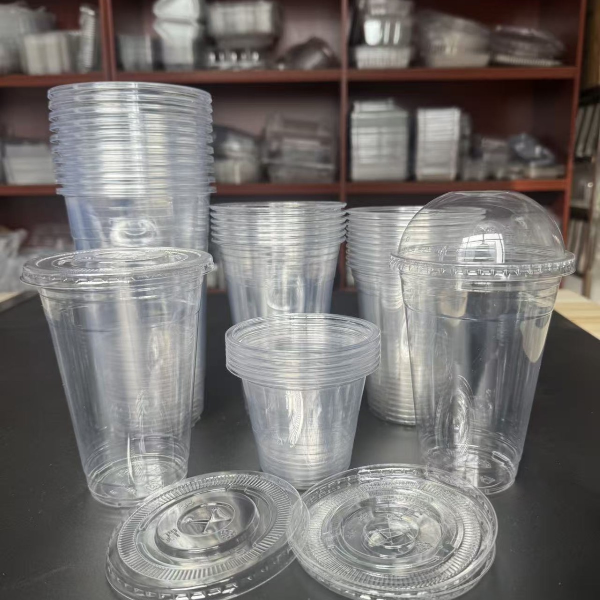 32oz Pet Cups Wholesale High Quality Transparent Disposable Pet Cold Drink Cups Milk Tea Cups Coffee Cups