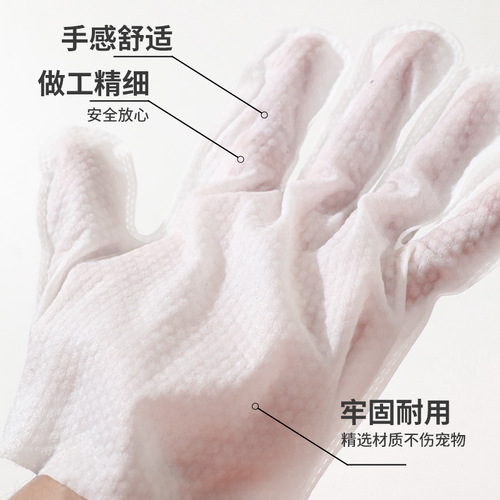 Factory direct sales of Pipitao cleaning and beauty pet supplies, disposable gloves, universal disposable wipes for cats and dogs