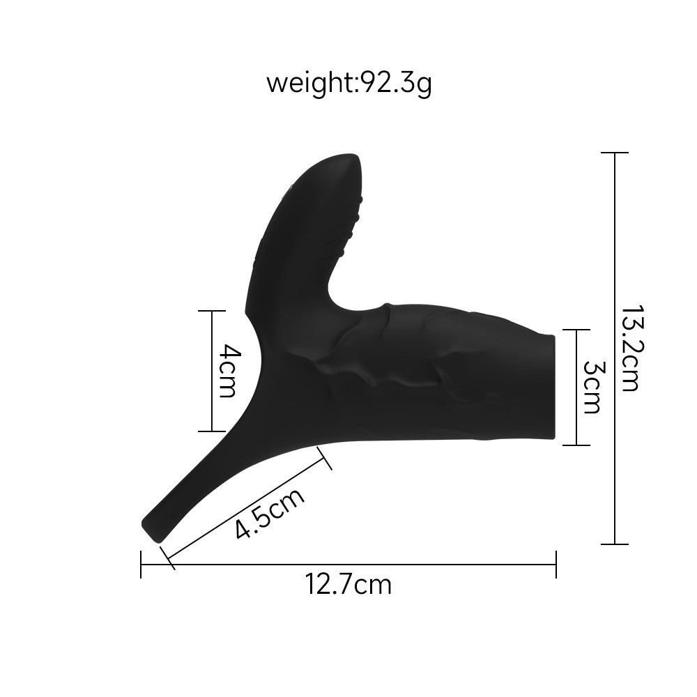 Anello vibrante Wolf Warrior per uomini anti-eiaculazione, per esercizi di ritenzione dello sperma, molto venduto, per coppie reciproche_voghion.com