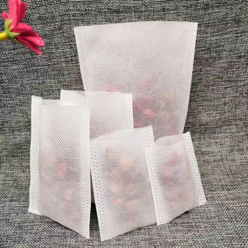 ヒートシール不織布ティーバッグ、香り茶よもぎバッグ、ティーバッグ、煎じた漢方薬バッグ、フットバスバッグ、小包装、ヒートシールタイプ
