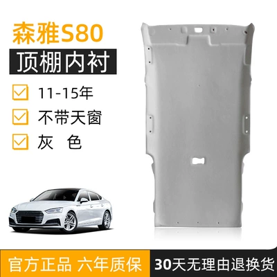 Suitable for Car roof lining - model-11-15-senya-s80-without-sunroof-gray