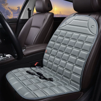 Multi-function pad Price] Car Heating Cushion - gray-single-seat