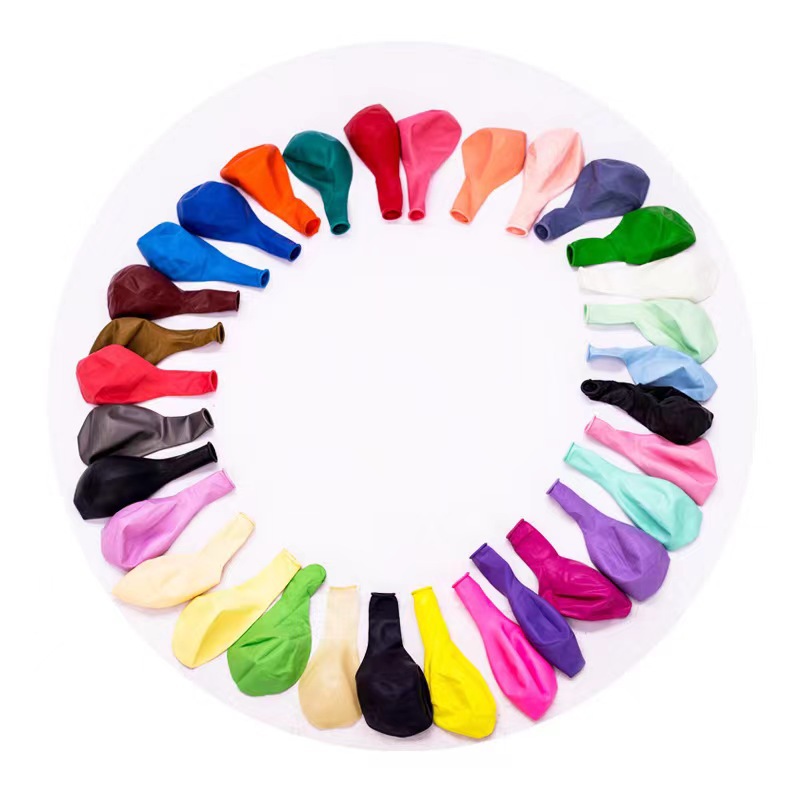 latex matte round balloon