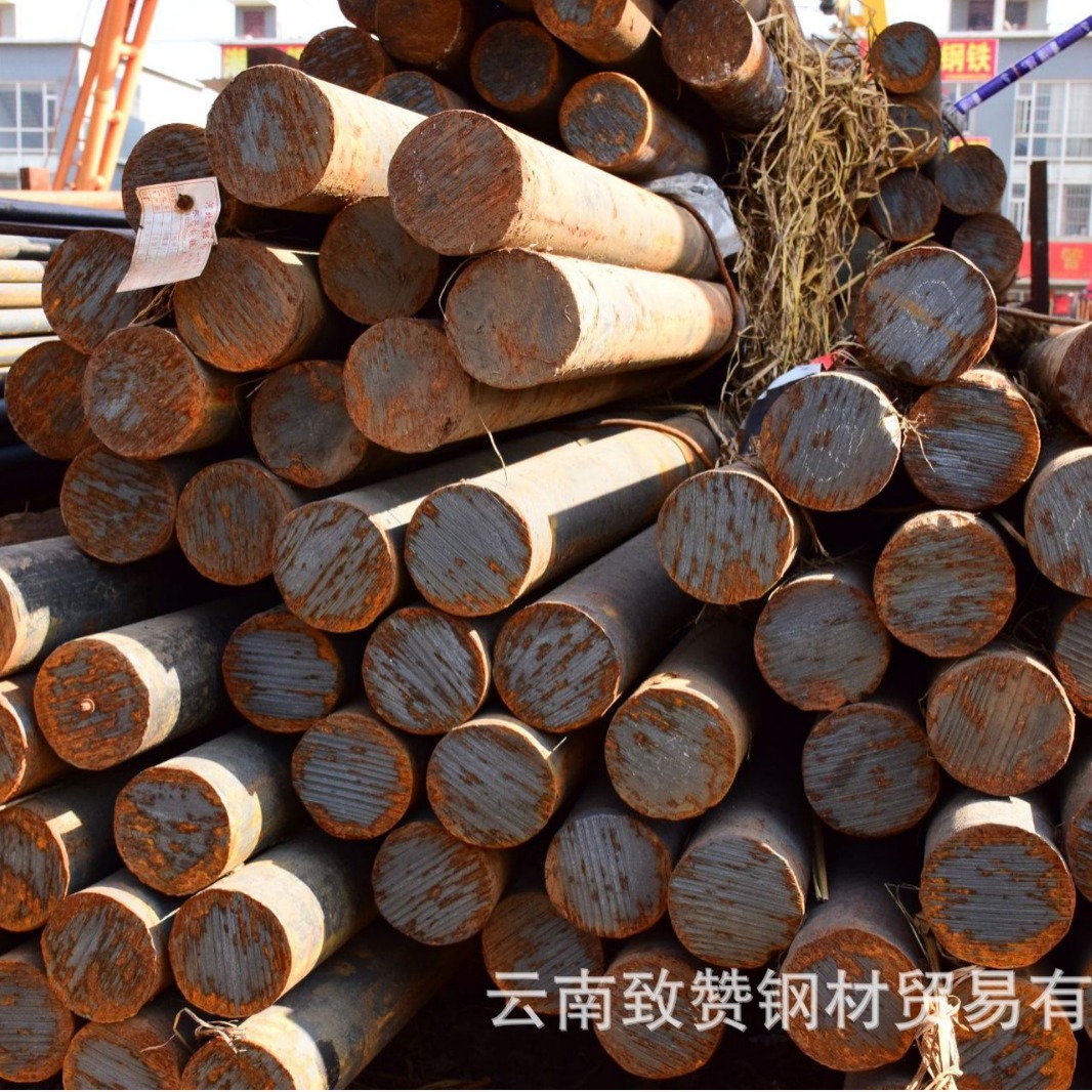 【圆钢】45#碳圆圆钢 昆明钢材批发零售型材价格厂家直销