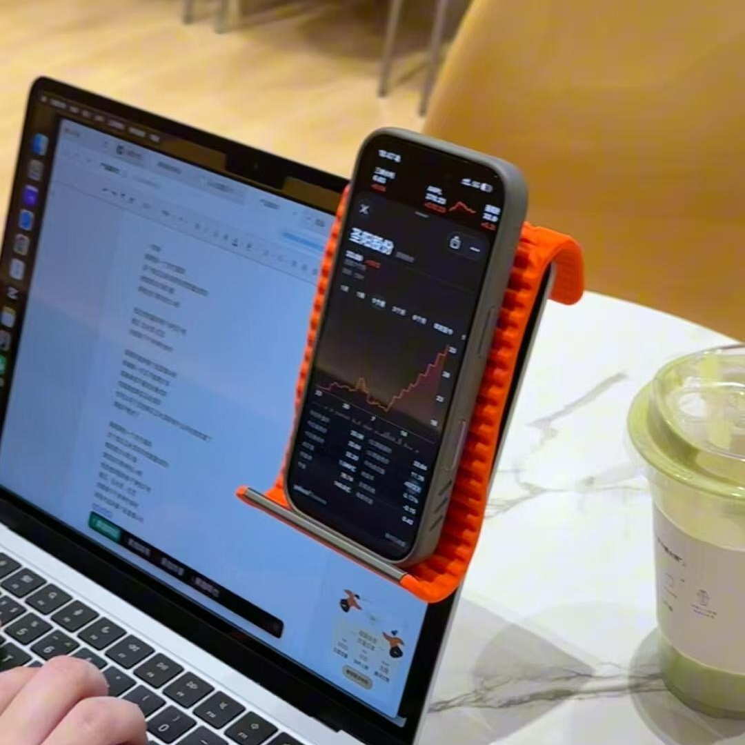 Silicone Deformable Mobile Phone Stand, Creative Multifunctional Foldable Desktop Ornament, Mobile Phone, Tablet, Laptop Storage Rack