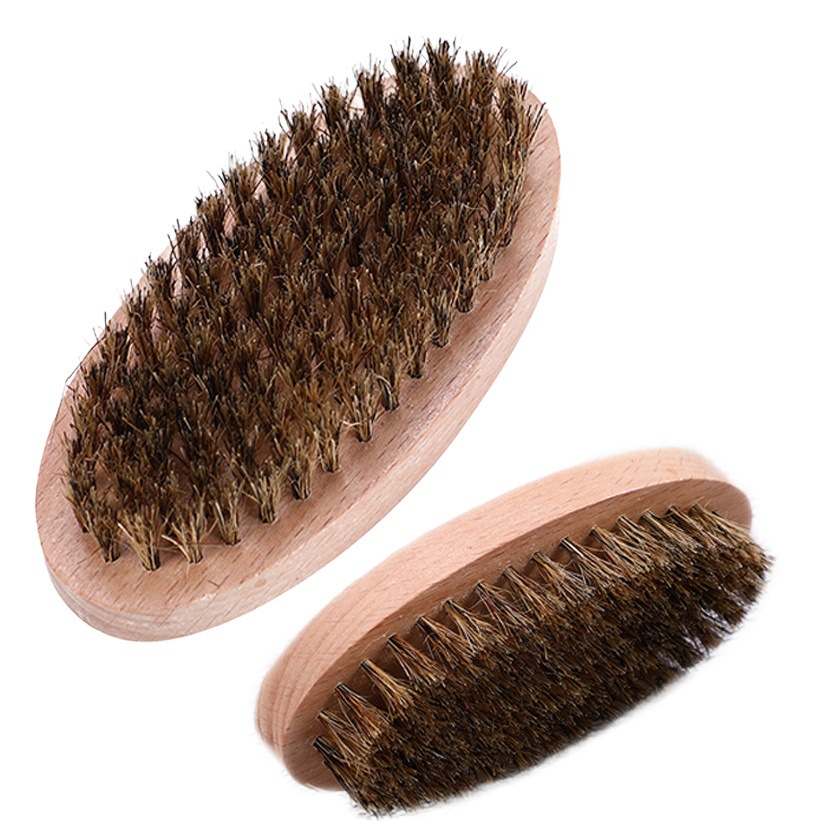 Cepillo de Limpieza para Barba de Madera para Limpieza y Masaje