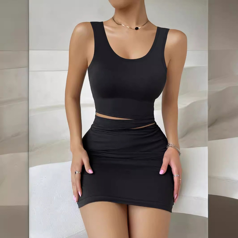 European and American Cross-Border Trade Amazon Walmart Spring and Summer New Sexy European and American Style Tank Top Strap Dress with Arm Coverage for Women European and American Cross-Border Trade Amazon Walmart Spring and Summer New Sexy European and American Style Tank Top Strap Dress with Arm Coverage for Women