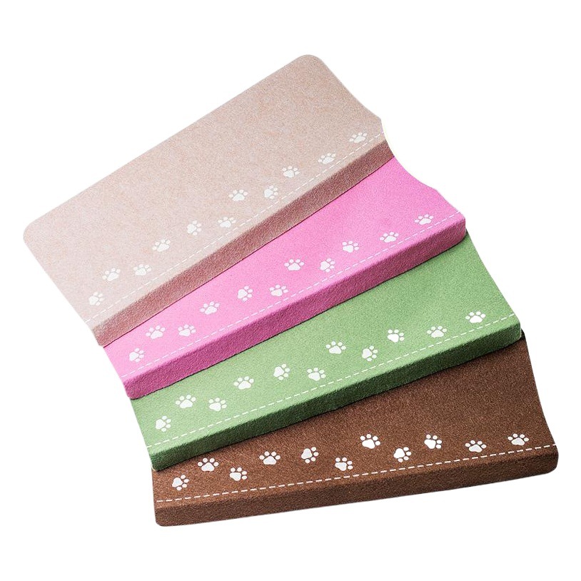 Estera de escalera transfronteriza alfombra de paso manta de escalera alfombra de piso estera de paso luminosa antideslizante sin pegamento TPR autoadhesivo