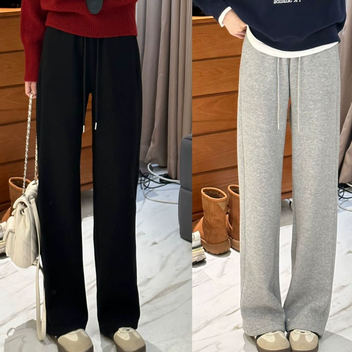 Зимний плюшевый пух оли бархат высокого качества новый кислород хлопок мягкий и узкий вариант тонких и широких ног