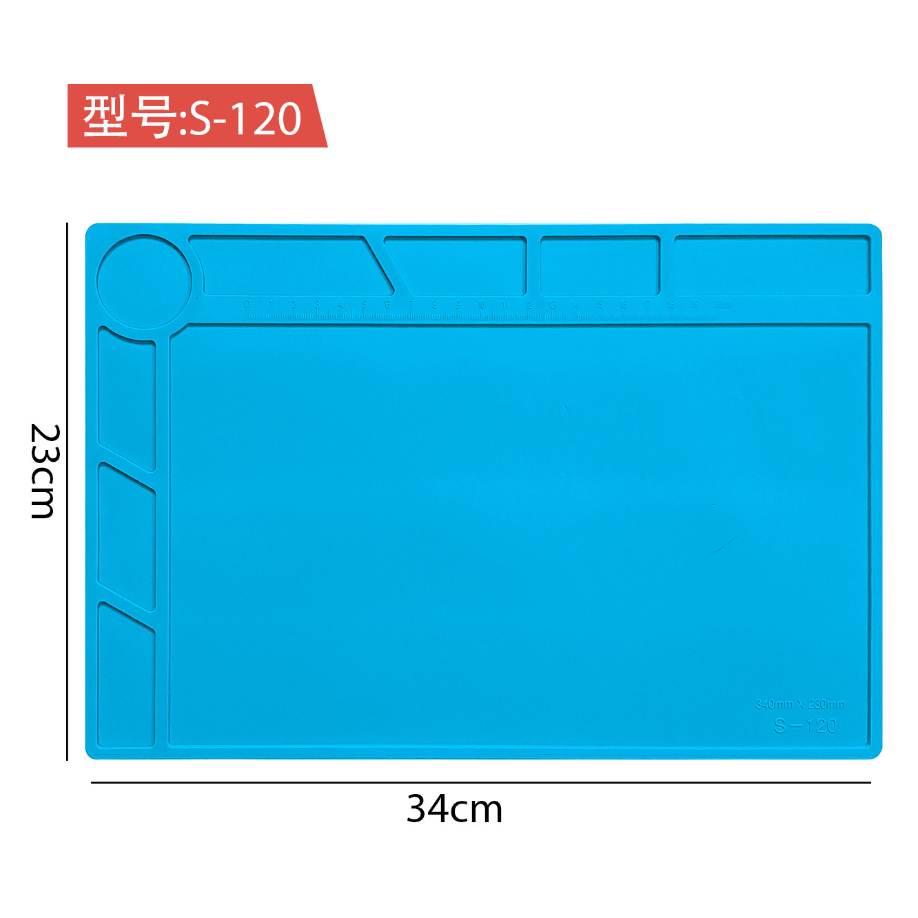Placa base para reparación de teléfonos móviles, almohadilla aislante de silicona, reparación de alta temperatura, banco de trabajo digital antiestático, almohadilla de silicona multifuncional
