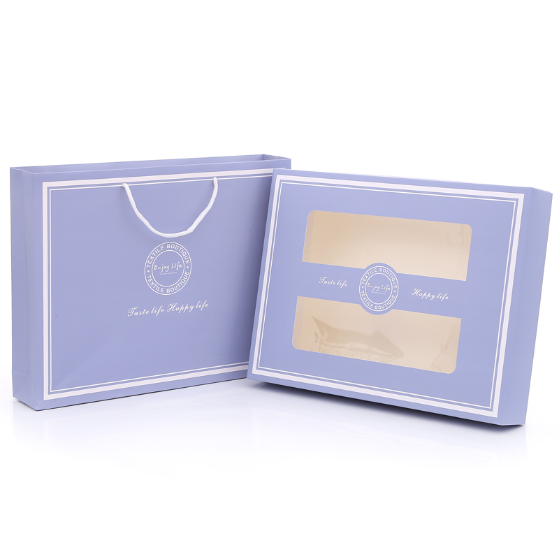 Caja vacía de toallas, toallas de baño, caja de regalo de boda, regalo de aniversario, bolsa de regalo, caja de embalaje personalizada 3 artículos