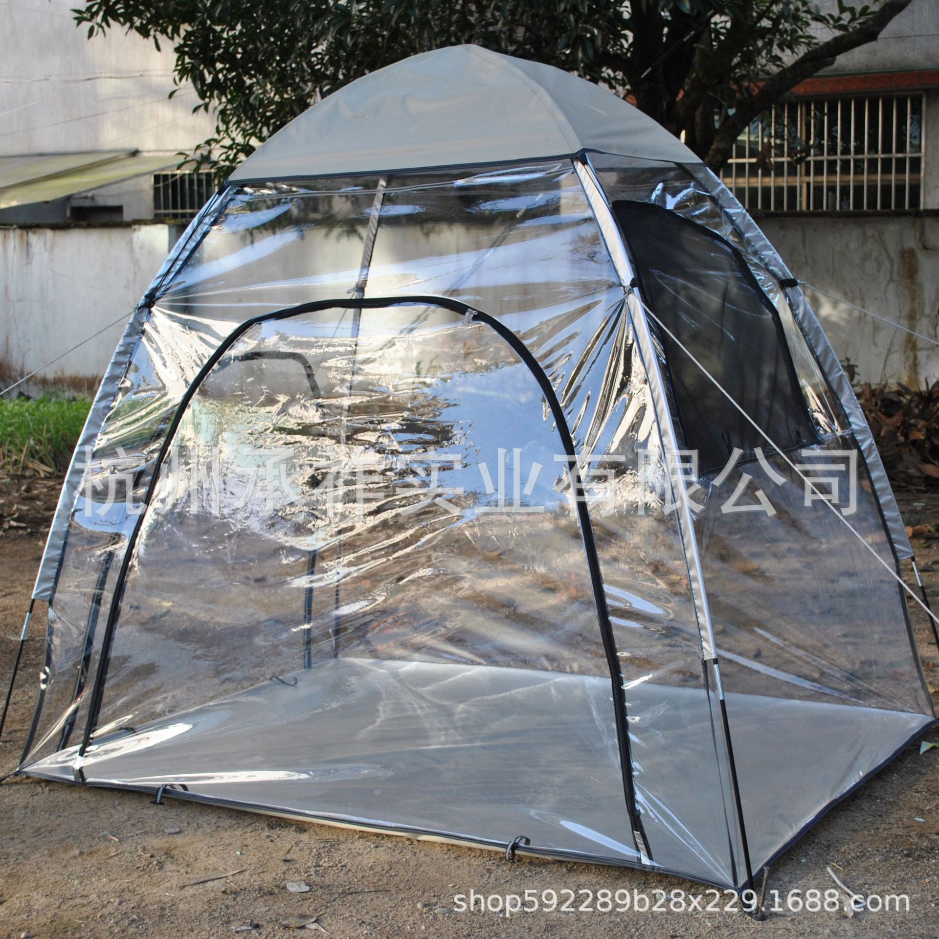 Transparent PVC tent, transparent tent, sun warm tent, PVC greenhouse, viewing tent, Sunshine Room